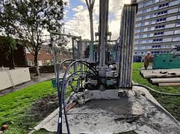 How does a water source heat pump work in a condo? Testing Ground Source Heat Pump Borehole Depth Kensa Heat Pumps Kensa Heat Pumps Ground Source Heat Pumps