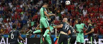 Si on avait dit aux supporters portugais que le lillois offrirait le titre à la selecção, ils nous auraient pris pour des fous. Cristiano Ronaldo Meilleur Buteur De L Histoire De L Euro Real Madrid Cf