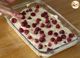Tiramisu Aux Framboises Simple Et Rapide Recette Tiramisu Framboise Tiramisu Framboise