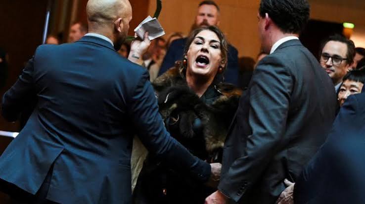 This is not your land': Senator Lidia Thorpe shouts at King in Australian parliament | World News | Sky News