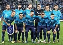 Домашние матчи проводит на стадионе «газпром арена». Fk Zenit Sankt Peterburg V Sezone 2017 2018 Vikipediya