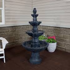Solar powered fountain solar panel water floating fountain garden decoration water pump for bird bath pond pool newegg Sunnydaze Pineapple Large Outdoor Water Fountain 4 Tier Waterfall Fountain Backyard Water Feature For Patio Yard Garden 52 Inch Tall Black Walmart Com Walmart Com