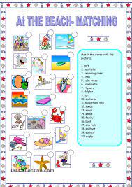 At The Beach Phonics Worksheets Free Summer Worksheets Beach