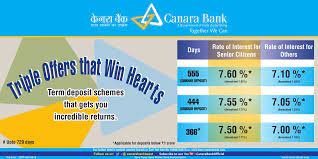 3 years & above to less than 5 years. Canara Bank Pa Twitter Canara Shikhar Deposit Scheme Canarabanktweet Revises The Rate Of Interest On Shikhar Deposits For 444 555 Days Subscribe To Our Youtube Channel Https T Co 6p4jjzc7w0 To Know More
