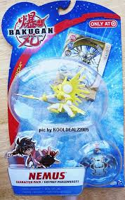 Product title bakugan, battle bundle with 4 bakugan and exclusive battle mat, walmart exclusive average rating: Bakugan Nemus Character Pack Figure And Battle Brawler Target Exclusive New Misp Spinmaster Bakugan Cyberon Origami Paper Art Bakugan Battle Brawlers Battle