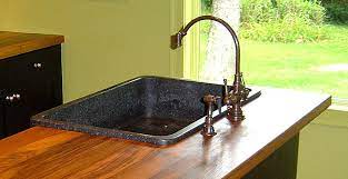 Kitchen sinks can be recycled in many different ways from giving them away to those in need or. Wood Countertops With Undermount Or Overmount Sinks Stoves