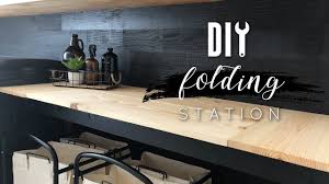 Diy Folding Station For Laundry Room Laundry Room Diy Laundry Room Decor Diy Laundry Room Organization Diy
