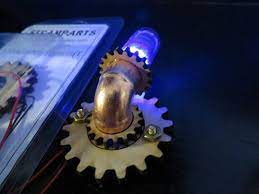 Mini Hat Tube Light Steampunk Tube Kit Etsy Tube Light Light Up Hats Steampunk