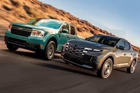 The 2021 ford bronco will arrive in colorado springs soon. Ford Maverick Vs Hyundai Santa Cruz The Tiny Truck Tussle Carbuzz