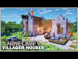 Minecraft Villager Houses The Stone Mason Minecraft Tutorial Youtube Minecraft Tutorial Minecraft Creations Minecraft Blueprints