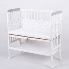 Speziell für babys und kleinkinder führen wir in unserem shop ebenfalls matratzen. Beistellbett Babybett 90x40 Hohenverstellbar Mit Matratze Kinderbett Weiss Tiggo Shop
