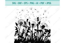 Cute Dandelion Flower Svg Dandelion Svg Garden Plant Clipart Prints Art Collectibles Kromasol Com