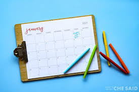 There are three variations of the daily planner for your varied needs and preferences. Free Printable Calendar 2021 That S What Che Said