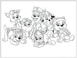 Paw Patrol Characters Coloring Pages Paw Patrol Coloring Paw Patrol Coloring Pages Paw Patrol Characters