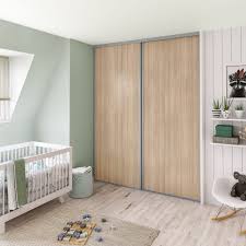 Dressing kit dressing au meilleur prix leroy merlin. Porte De Placard Coulissante Effet Chene Clair L 98 7xh 250cm Leroy Merlin