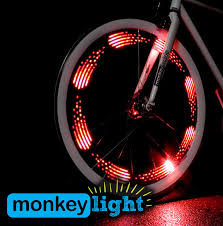 Monkeylectric M210 10 Led Bicycle Wheel Light Rechargeable Ride Roslyn Bikes