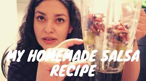 Making my Mexican salsa from scratch