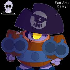 Darryl is weak against most other tanks. Darryl Fan Art By Gerxon Uwu Brawl Stars Es Amino