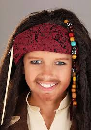 Amazon.com: Fun Costumes פאת פיראט מציאותית לילדים