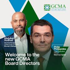 We are thrilled to welcome Philip Philippides, CEO of @Mashreq Capital, and  Abdullah Hudhud, General Manager, UAE at Moody's Ratings, as the newest  members of the GCMA Board of Directors. Their… |
