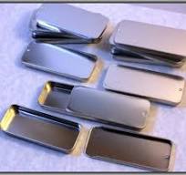10 Slider Tins - Larger Size - Use for Your Pendants Magnets ...