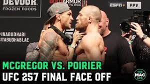 Kino macgregor (born september 12, 1977) is an american ashtanga yoga teacher, author, entrepreneur, influencer, inspirational speaker, and video producer. Conor Mcgregor Vs Dustin Poirier Final Face Off Ufc 247 Ceremonial Weigh Ins Youtube
