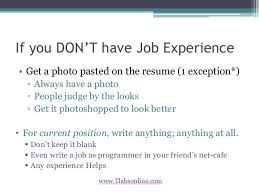 Make Your Resume Stand Out