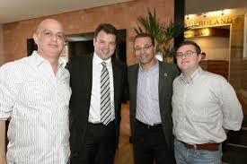 Marcelo Cattani na posse de Caíque Agustini no Sert-PR