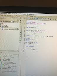Both the jk flip flop inputs are connected as a single input t. Solved In The Picture I Have Written The Code For A D Fli Chegg Com