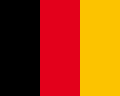 A country with a sad history, the flag of which can brag about the most powerful ⚽ football teams now. Schwarz Rot Gold Wikipedia