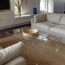 Designer illusion stylish funky side table frosted perspex. Acrylic Furniture Simple Lucite Coffee Table Buy Rectangular Acrylic Coffee Table Cheap Acrylic Coffee Table Unique Coffee Table Product On Alibaba Com