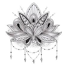 Mandala Lotus Flower By Mermaidnatalie Tattoos Black Tattoos Lotus Flower Tattoo Design
