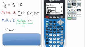 See full list on dummies.com Fraction Button Fraction Conversion Ti 84 Calculator Youtube