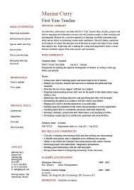 Dedicated teacher assistant with years of experience looking to build. First Year Teacher Resume School Sample Example Templates Job Description Teaching Pupils