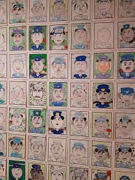 Faceing Math Baseball Cards Foldables Baseball