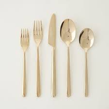 Rose Gold Flatware Set Rose Gold Flatware Gold Flatware Gold Utensils