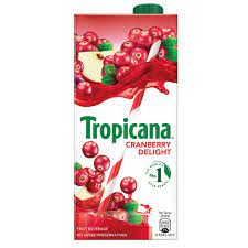 The company offers cranberries and grapefruit products, including fruit juices, sauces, snacks and dried cranberries. Tropicana Cranberry Delight Fruit Juice 1000ml Amazon In Grocery Gourmet Foods
