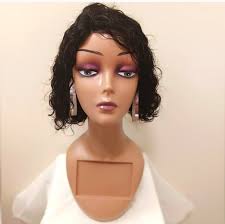 Short Deep Curly Human Hair Bob Wig Deep Curly