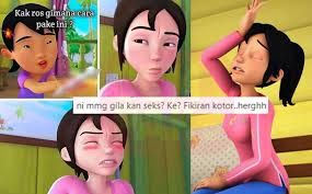 Heboh kak ros berpakaian h0t di serial upin ipin 2016 ღღ best upin & ipin cartoon 2016 ☞☞ thank you for watching videos Fikiran Kotor Gila Seks Watak Kak Ros Upin Ipin Pula Jadi Mangsa Memes Lucah Netizen Indonesia Gempak