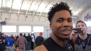 Former Boise State cornerback Donte Deayon after pro day