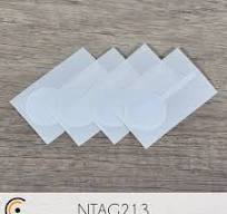 NFC Sticker - NXP NTAG213 Tag Tamper (white) - NFC.CARDS