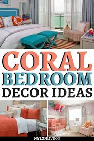 Refresh Your Bed And Bath With Everyone S New Fave Coral Peach Color Coral Bedroom Coral Bedroom Decor Woman Bedroom