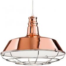 It brings magical effects and a touch of creativity to another advantage of this type of ceiling lighting is the fascinating 3d effect on smooth surfaces. Firstlight 3444cp Industrial Quirky Copper Open Grill Ceiling Pendant Jr Lighting