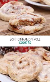 Soft Fluffy Cinnamon Roll Cookies Recipe Amazing Cookie Recipes Food Cinnamon Roll Cookies