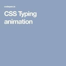 How to create text typing and deletion animation using css or bootstrap? Css Typing Animation Web Design Tools Css Tutorial Web Development Design