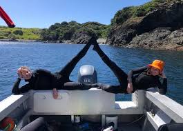 The world greatest fish encounter! Spearfishing Auckland Freediving Club