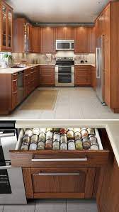 Consider how and where you use the different items in your kitchen, and place everything conveniently. Cabinet Organizers Sektion Interior Organizers Ikea Kitchen Interior Kitchen Remodel Kitchen Design