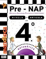 Presentación del libro los cuadernos de fagagesto: Mandiocadual Pre Nap Libro Nivelador 4 Âº Matematica