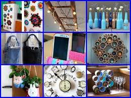 5 Creative Diy Home Decor Crafts With Actual Waste Materials Recycle Crafts Diy Diy Home Decor Decorating On A Budget