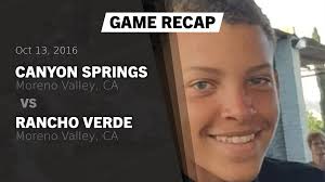 Recap: Canyon Springs vs. Rancho Verde 2016